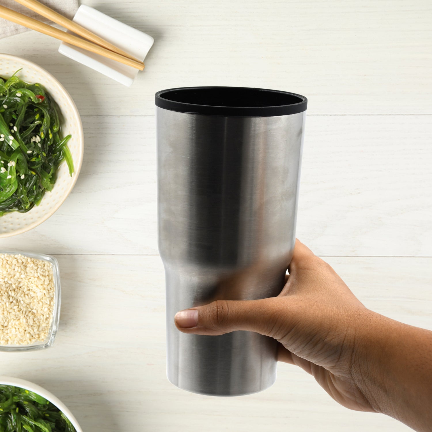 5961 STAINLESS STEEL VACUUM GLASS INSULATED GLASS COFFEE CUPS DOUBLE WALLED TRAVEL MUG, CAR COFFEE MUG 5961 STAINLESS STEEL VACUUM GLASS INSULATED GLASS COFFEE CUPS DOUBLE WALLED TRAVEL MUG, CAR COFFEE MUG